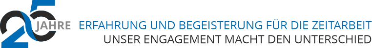 25 Jahre. A&S - Ihr Personaldienstleister